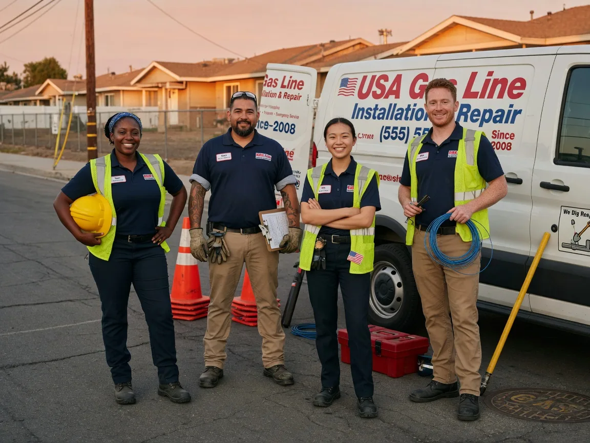 Gas Line Installation company in Monroe, NE
